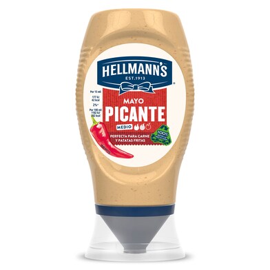 Mayonesa picante Hellmann's 250 ml-0 Mayonesa picante Hellmann's 250 ml-0
