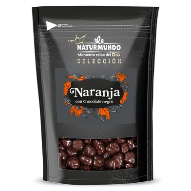 Naranja con chocolate negro Naturmundo de Dia bolsa 150 g-0 Naranja con chocolate negro Naturmundo de Dia bolsa 150 g-0