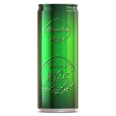 Cerveza reserva 1925 Alhambra lata 33 cl-0