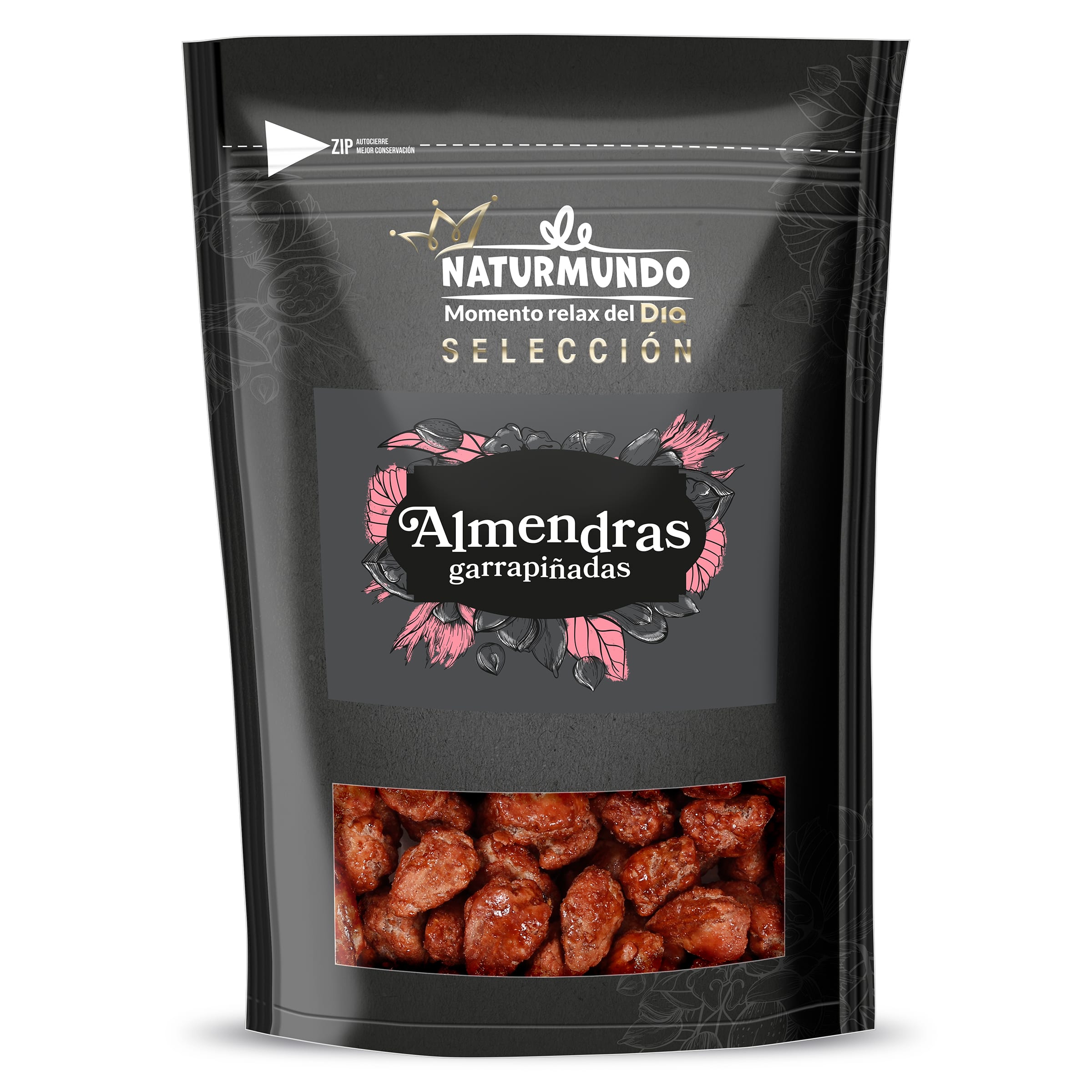 Almendras garrapiñadas Naturmundo de Dia bolsa 150 g