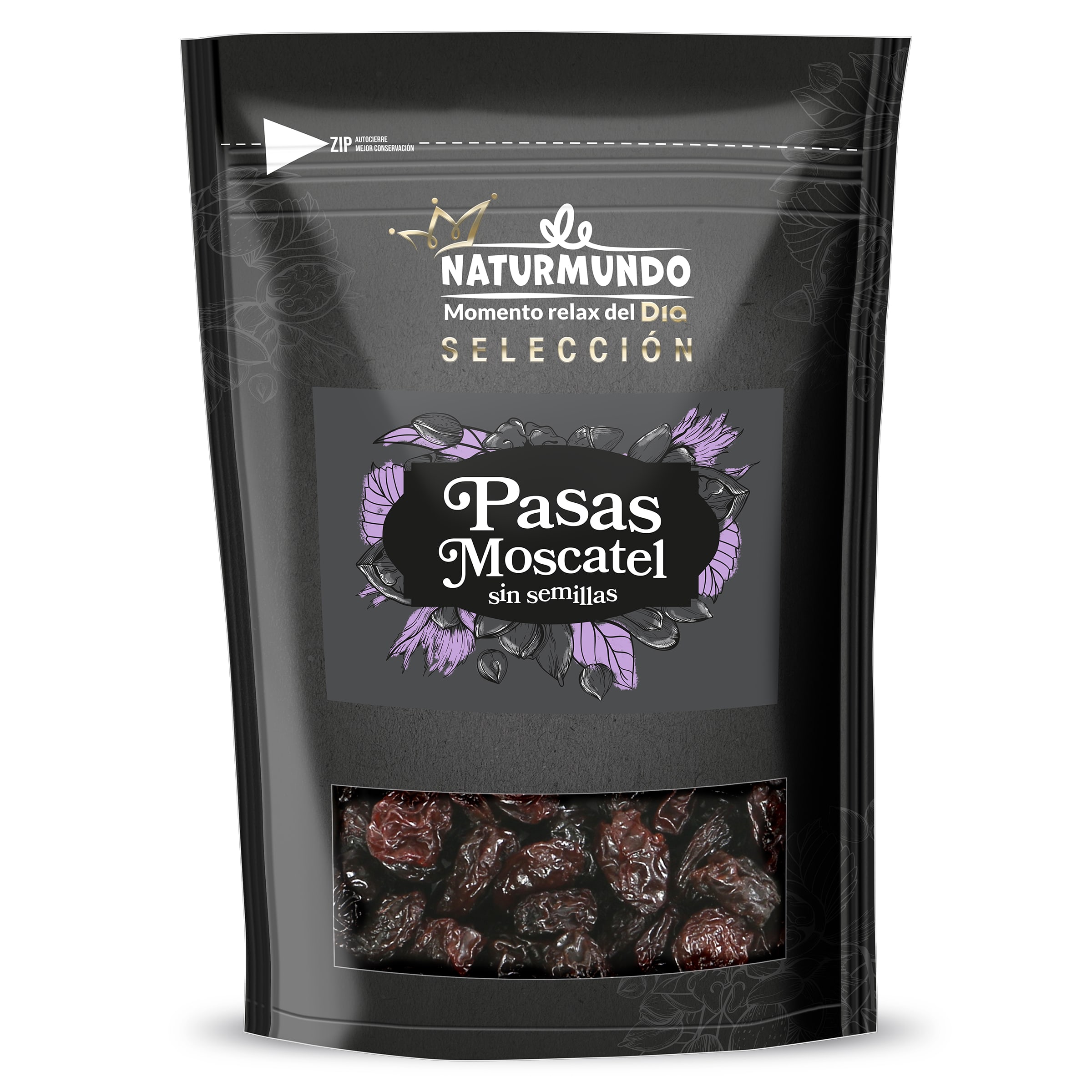 Pasas moscatel sin semillas Naturmundo de Dia bolsa 150 g