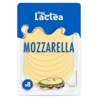 Queso Mozzarella en lonchas Dia Láctea sobre 160 g-0 Queso Mozzarella en lonchas Dia Láctea sobre 160 g-0