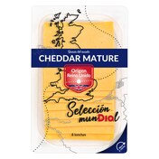 Queso cheddar Selección Mundial de Dia sobre 160 g