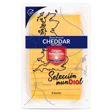 Queso cheddar Dia Selección Mundial 160 g-0 Queso cheddar Dia Selección Mundial 160 g-0