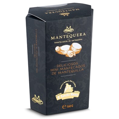 Mini mantecados de mantequilla D.sancho melero caja 160 g-0