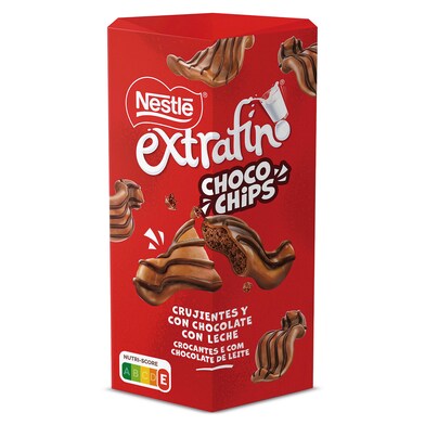 Cereales crujientes con chocolate con leche choco chips Nestlé caja 115 g-0 Cereales crujientes con chocolate con leche choco chips Nestlé caja 115 g-0