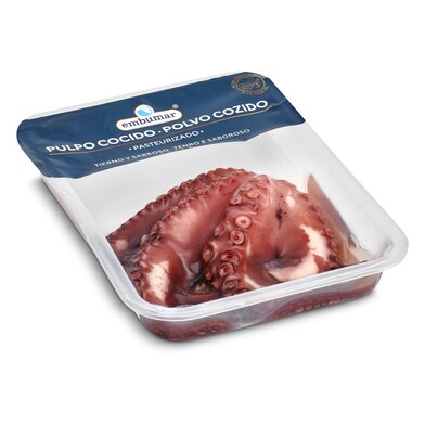 Media ración de pulpo cocido Embumar bandeja 150 g-0 Media ración de pulpo cocido Embumar bandeja 150 g-0