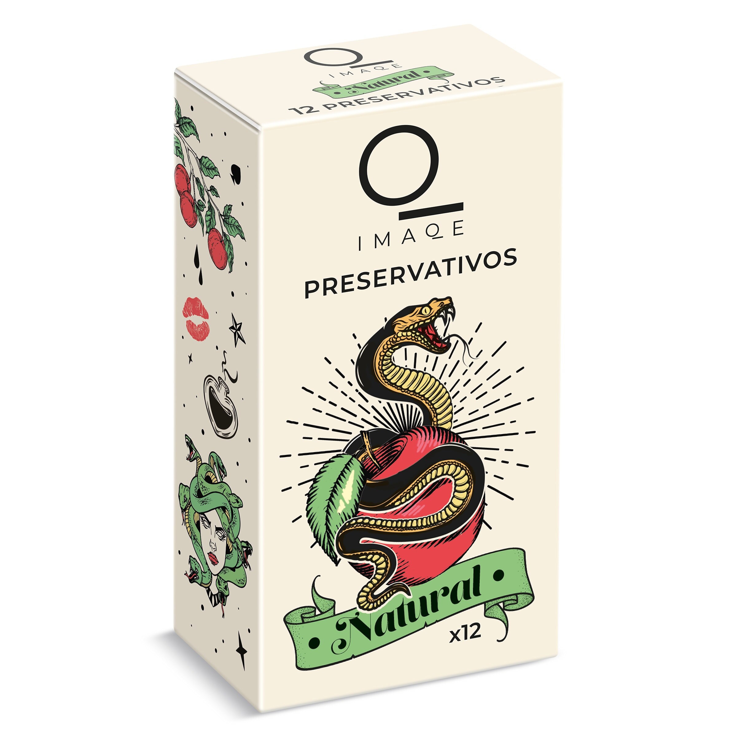 Preservativos de látex de caucho natural Imaqe de Dia caja 12 unidades