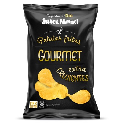 Patatas fritas gourmet extra crujientes Dia Snack Maniac 40 g-0 Patatas fritas gourmet extra crujientes Dia Snack Maniac 40 g-0