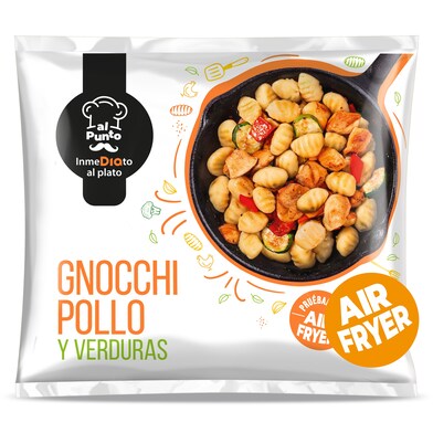 Gnocchis con pollo y verduras Dia Al Punto 450 g-0 Gnocchis con pollo y verduras Dia Al Punto 450 g-0