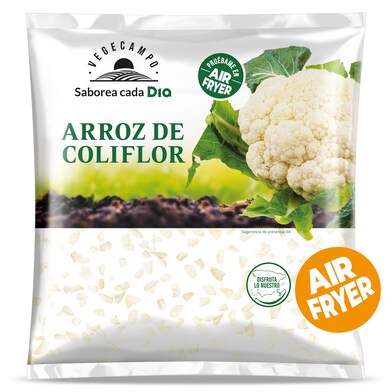 Arroz de coliflor Dia Vegecampo 450 g-0 Arroz de coliflor Dia Vegecampo 450 g-0