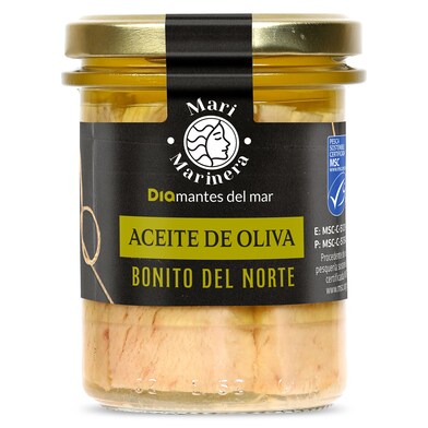 Bonito del Norte MSC en aceite de oliva Mari Marinera de Dia frasco 140 g-0 Bonito del Norte MSC en aceite de oliva Mari Marinera de Dia frasco 140 g-0