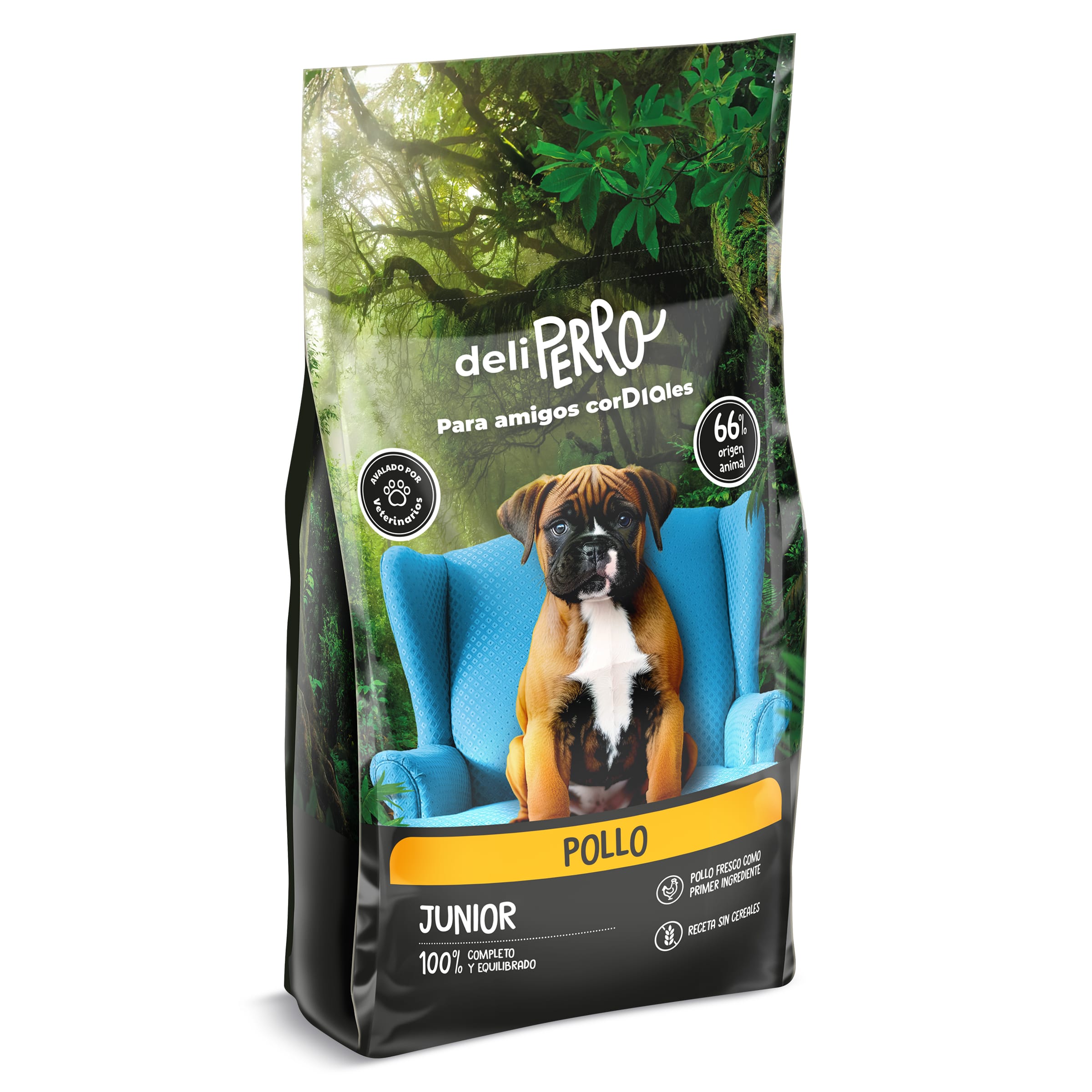 Alimento para perro junior de pollo supreme Deliperro de Dia bolsa 1.5 Kg