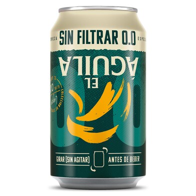 Cerveza sin filtrar 0,0 El águila 33 cl-0 Cerveza sin filtrar 0,0 El águila 33 cl-0