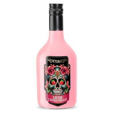 Licor de crema de fresas Quetzalina botella 70 cl-0 Licor de crema de fresas Quetzalina botella 70 cl-0