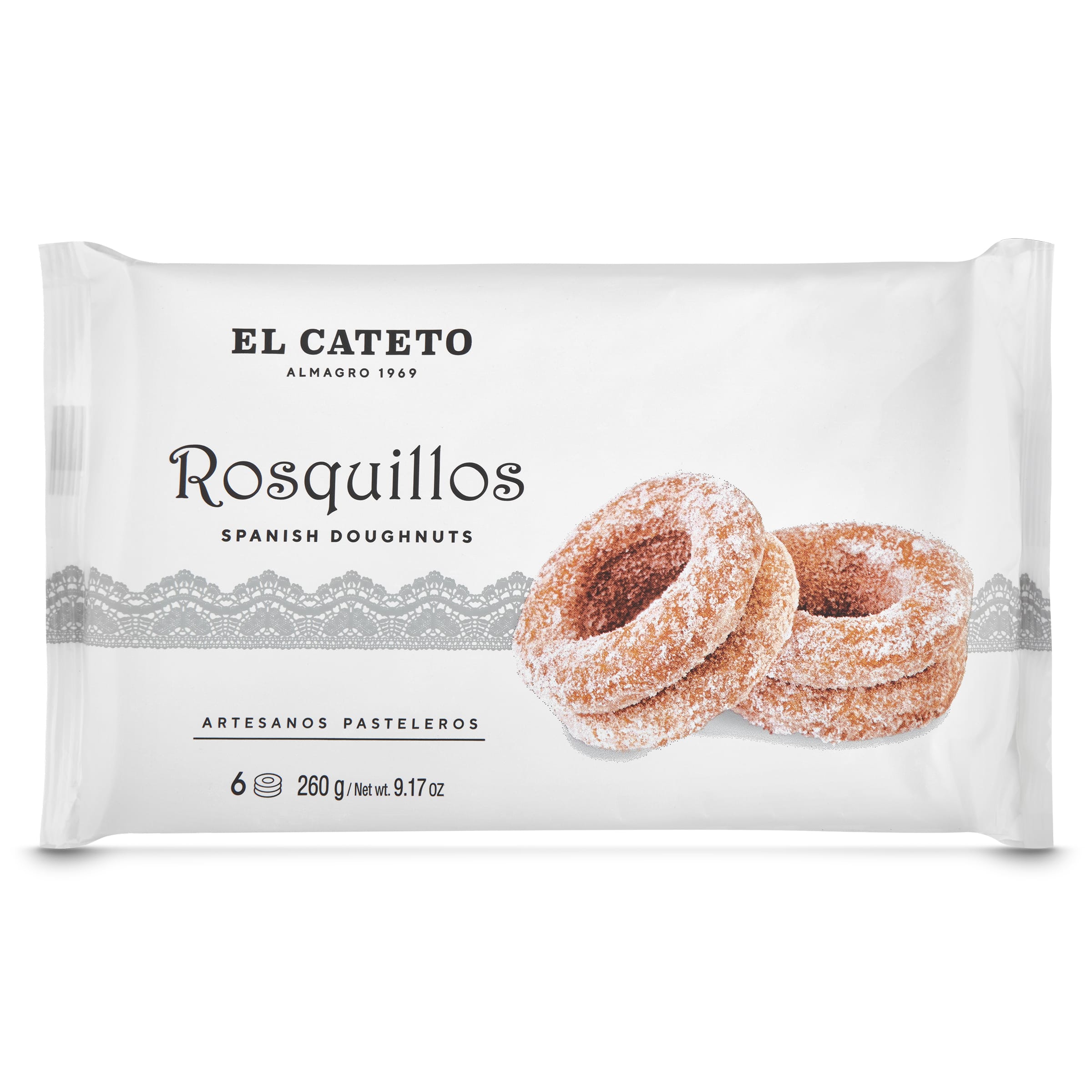 Rosquillas de azúcar El cateto bolsa 260 g