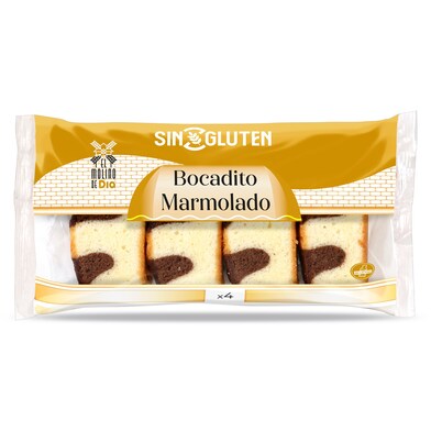 Bocadito marmolado sin gluten El molino de Dia bolsa 120 g-0 Bocadito marmolado sin gluten El molino de Dia bolsa 120 g-0