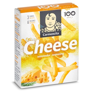 Sazonador sabor Cheese Carmencita caja 13.5 g-0 Sazonador sabor Cheese Carmencita caja 13.5 g-0