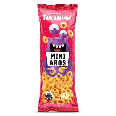 Mini aros de maíz Dia Snack Maniac 45 g-0 Mini aros de maíz Dia Snack Maniac 45 g-0