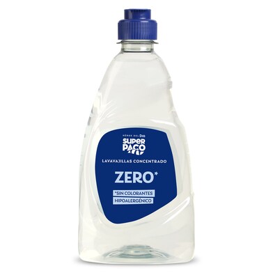 Lavavajillas a mano concentrado zero Super Paco de Dia botella 500 ml-0 Lavavajillas a mano concentrado zero Super Paco de Dia botella 500 ml-0