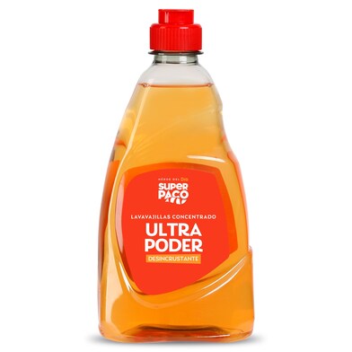 Lavavajillas a mano concentrado ultra poder Super Paco de Dia botella 500 ml-0 Lavavajillas a mano concentrado ultra poder Super Paco de Dia botella 500 ml-0