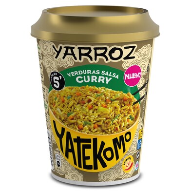Yarroz con verduras y salsa curry Gallina Blanca 82 g-0 Yarroz con verduras y salsa curry Gallina Blanca 82 g-0