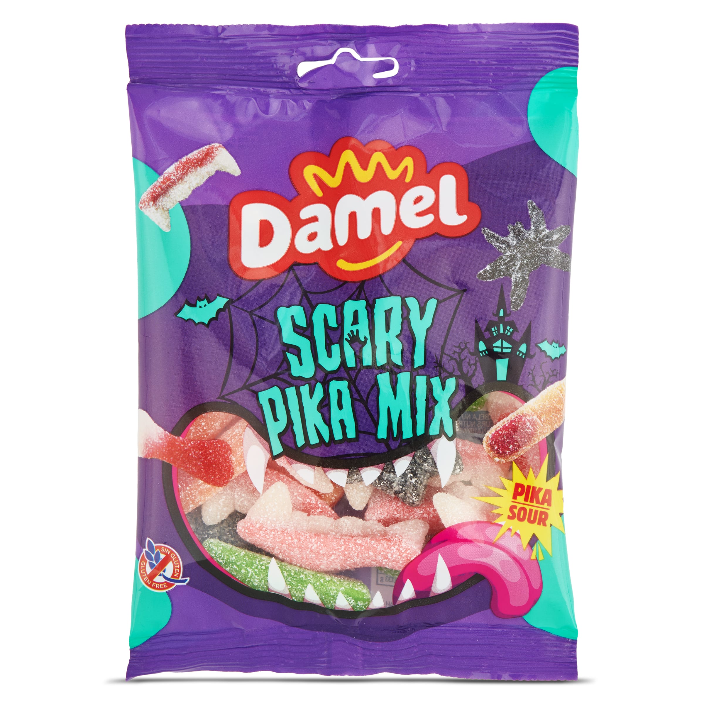 Golosinas scary pica mix Damel bolsa 135 g