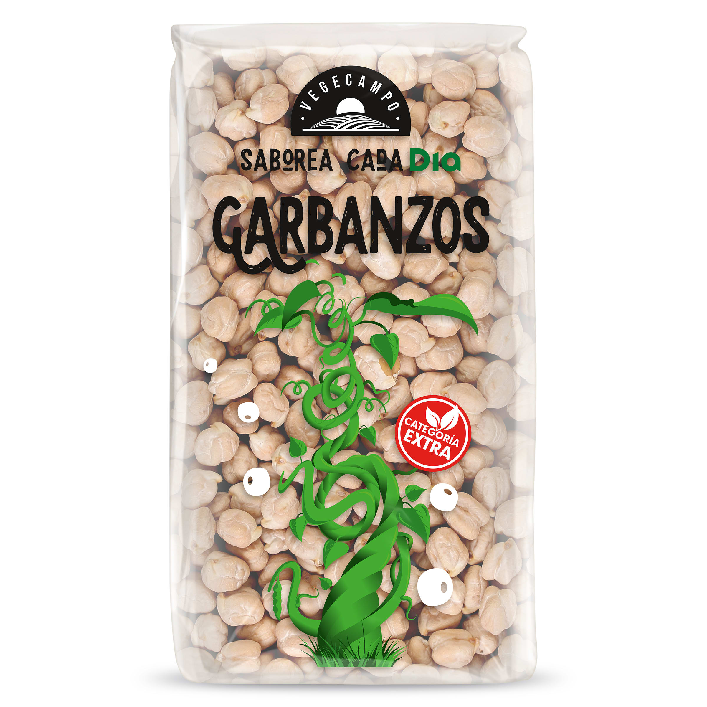 Garbanzos extra Vegecampo de Dia bolsa 500 g