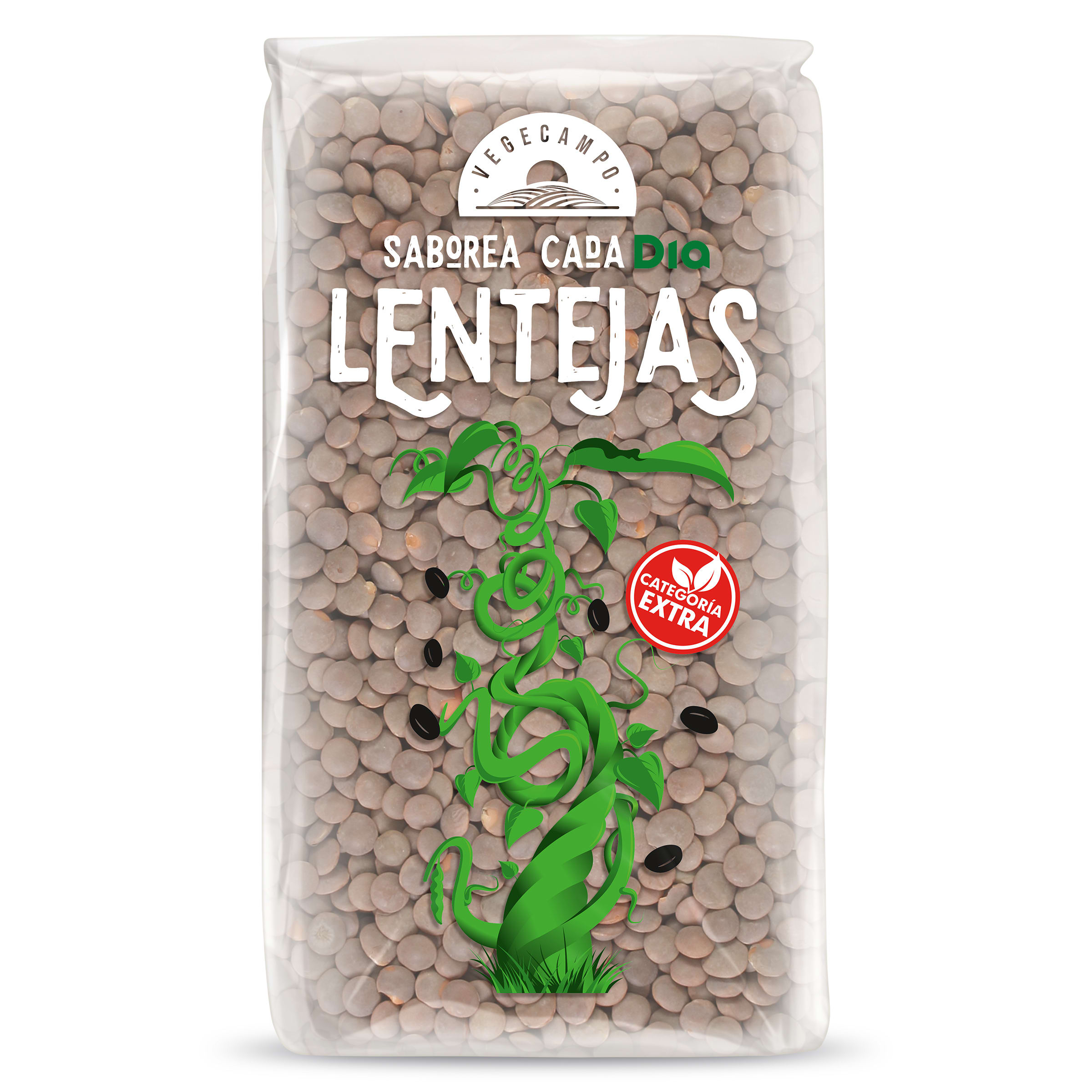 Lentejas extra Vegecampo de Dia bolsa 500 g