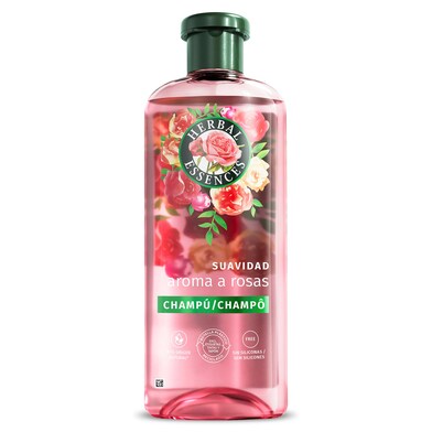 Champú suavidad aroma a rosas Herbal Essences botella 350 ml-0 Champú suavidad aroma a rosas Herbal Essences botella 350 ml-0
