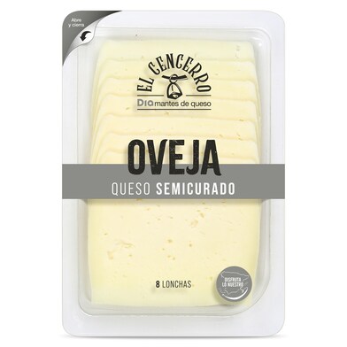 Queso semicurado de oveja El Cencerro de Dia 160 g-0 Queso semicurado de oveja El Cencerro de Dia 160 g-0