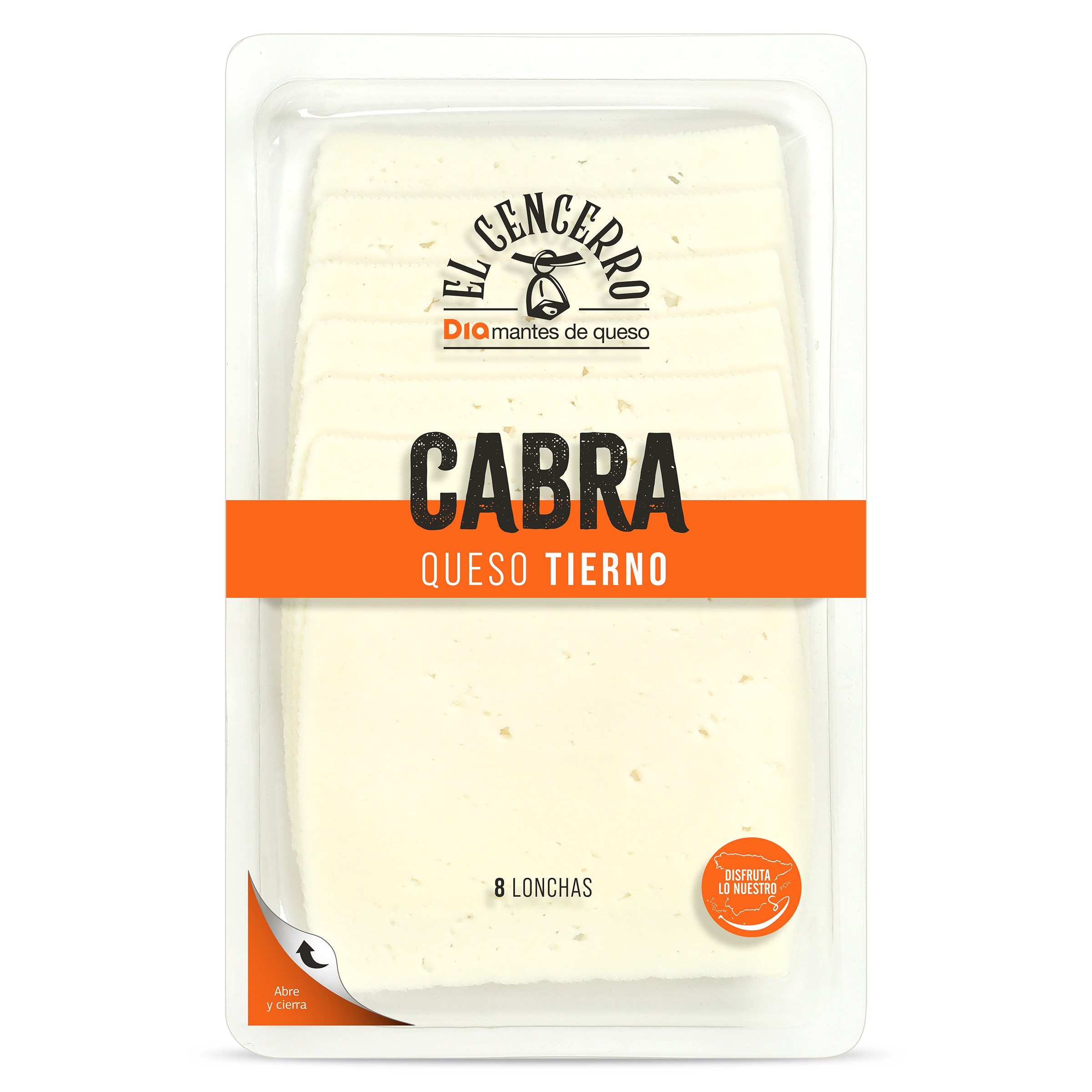 Queso tierno de cabra El Cencerro de Dia 160 g