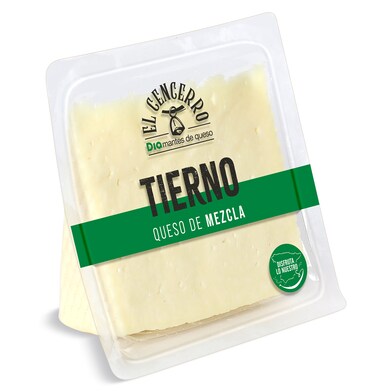 Queso tierno mezcla El Cencerro de Dia 250 g-0 Queso tierno mezcla El Cencerro de Dia 250 g-0