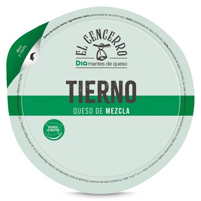 Queso tierno mezcla Dia El Cencerro 1 Kg-0 Queso tierno mezcla Dia El Cencerro 1 Kg-0