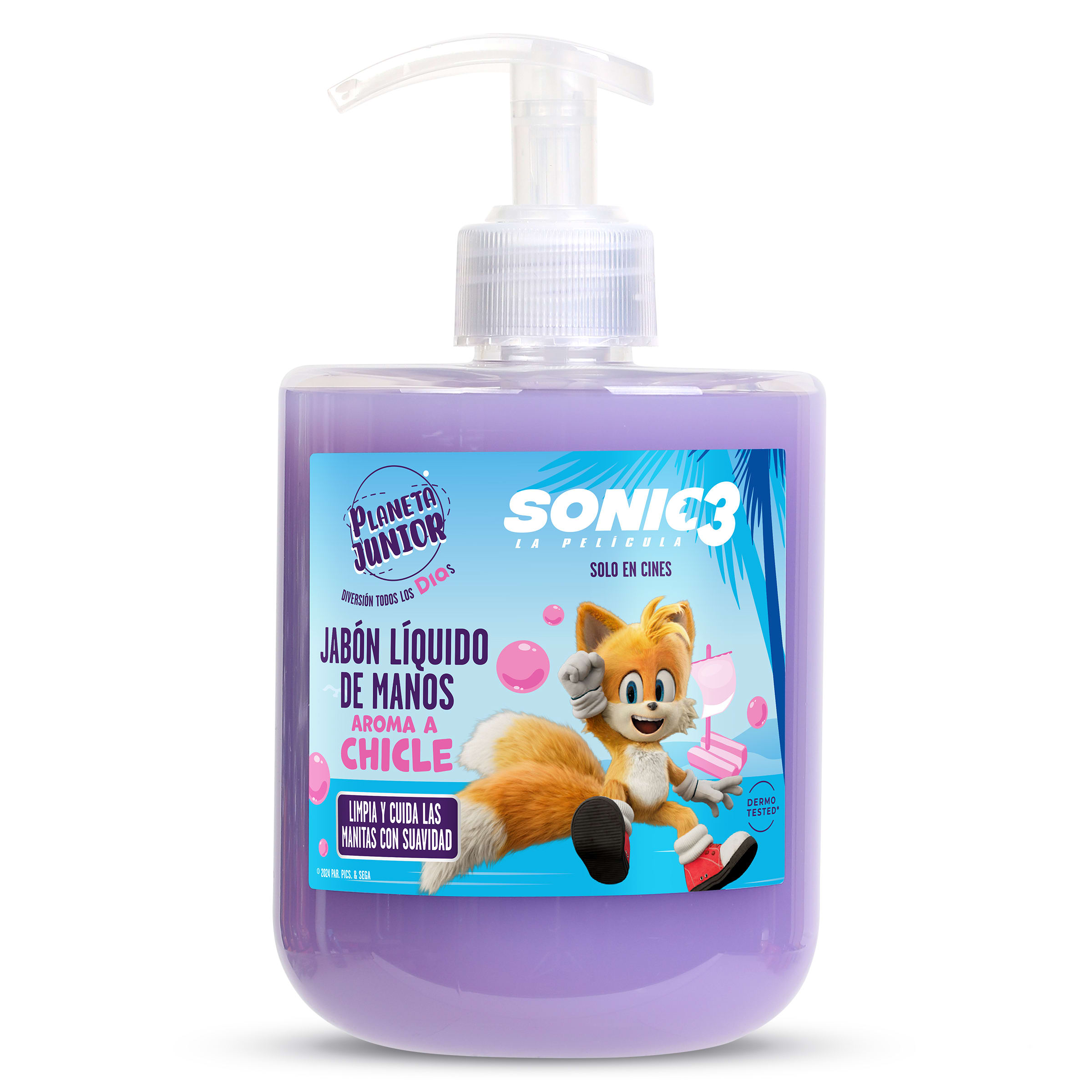 Jabón de manos líquido infantil Planeta Junior de Dia bote 500 ml