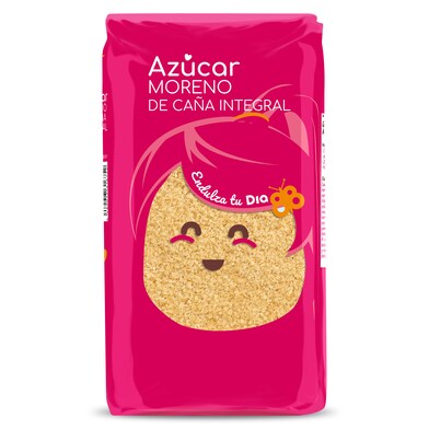 Azúcar moreno de caña integral Dia bolsa 1 Kg-0 Azúcar moreno de caña integral Dia bolsa 1 Kg-0