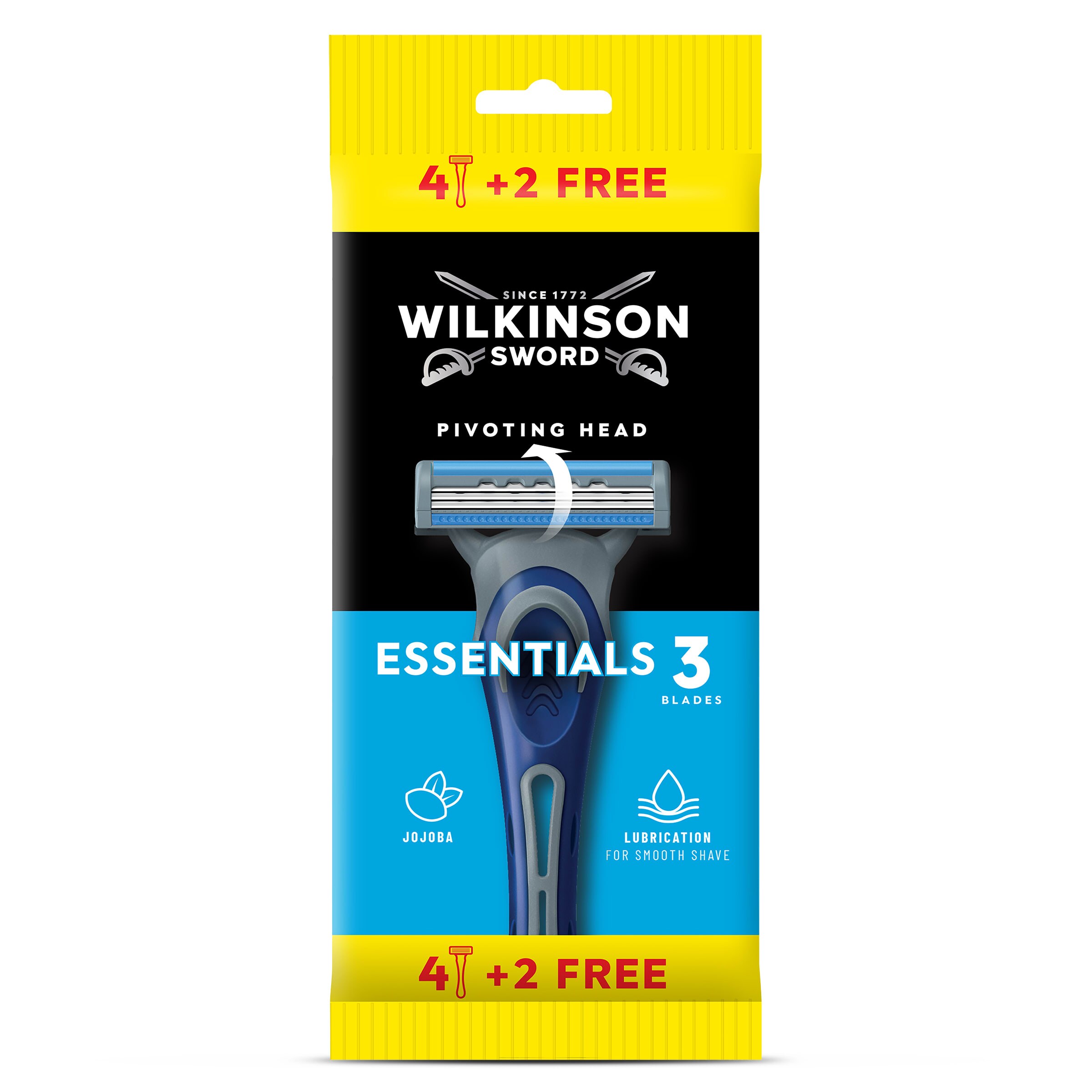 Maquinilla desechable xtreme sensitive Wilkinson bolsa 4 + 2 unidades