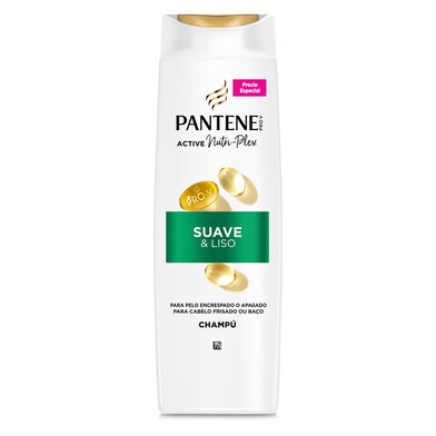 Champú suave y liso Pantene botella 325 ml-0 Champú suave y liso Pantene botella 325 ml-0