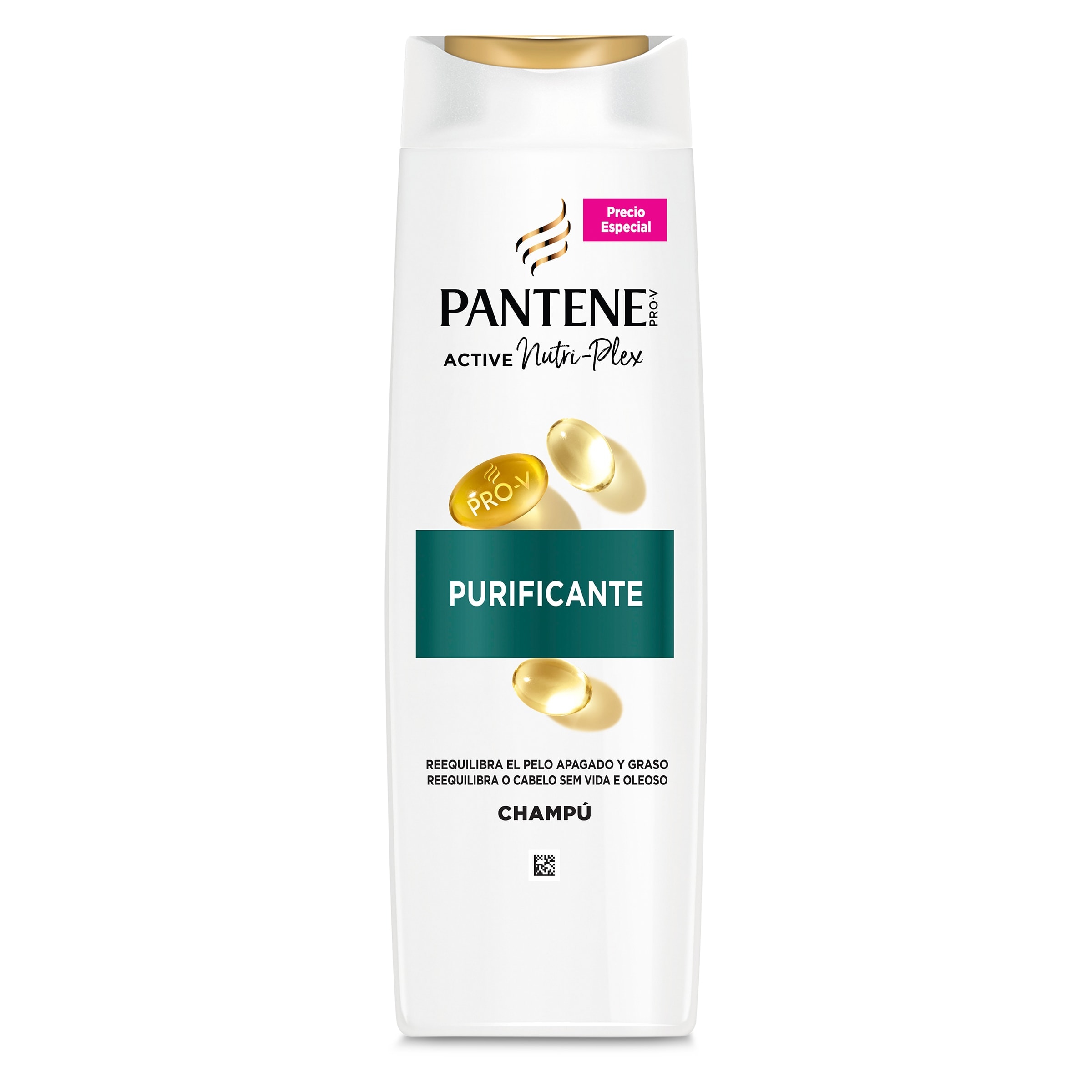 Champú purificante Pantene botella 325 ml