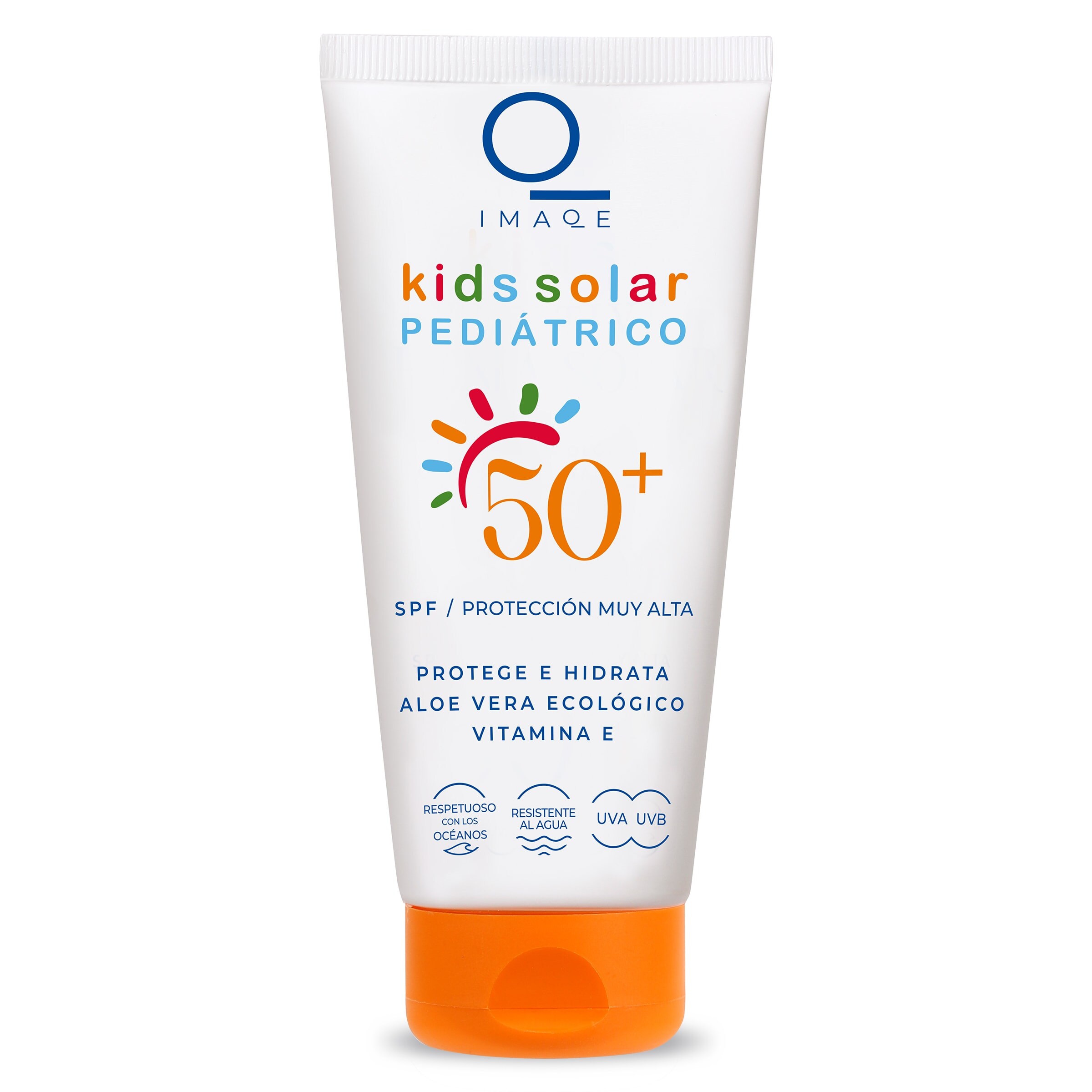 Crema solar infantil spf 50+ Imaqe de Dia tubo 200 ml
