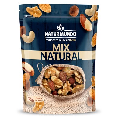Mix de frutos secos naturales Naturmundo de Dia bolsa 200 g-0 Mix de frutos secos naturales Naturmundo de Dia bolsa 200 g-0