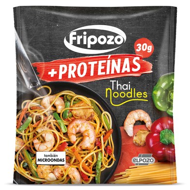 Thai noodles + proteínas Fripozo bolsa 320 g-0 Thai noodles + proteínas Fripozo bolsa 320 g-0