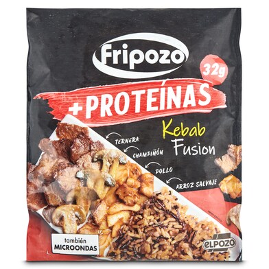 Kebab fusión con arroz y verduras Fripozo 320 g-0 Kebab fusión con arroz y verduras Fripozo 320 g-0