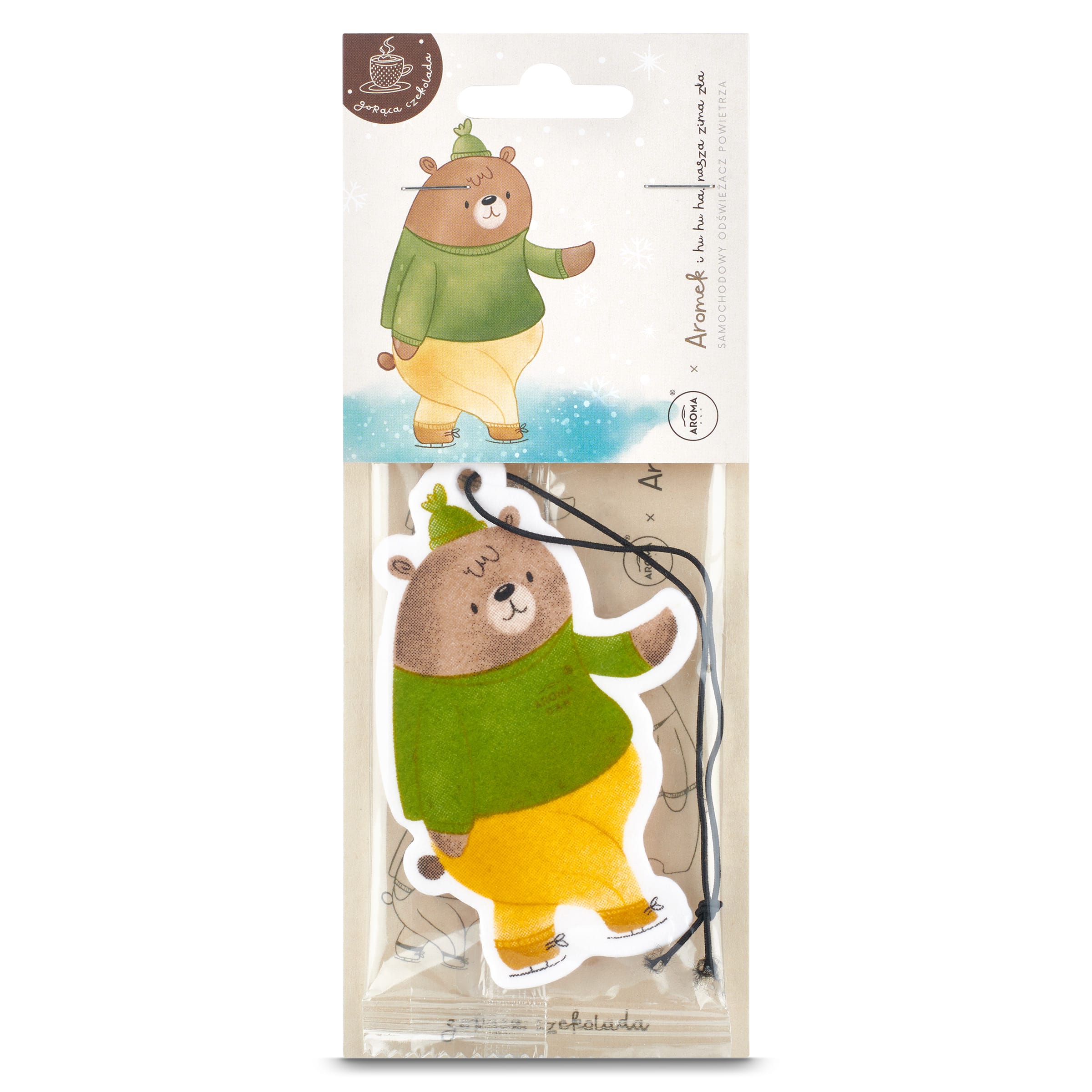 Ambientador para coche choco caliente Aroma home bolsa 1 unidad