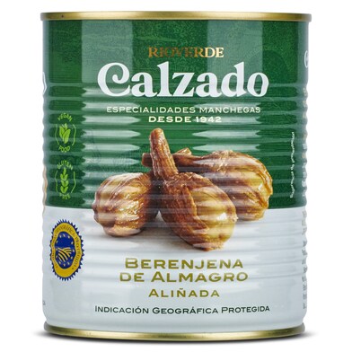 Berenjena de almagro aliñada Calzado lata 420 g-0 Berenjena de almagro aliñada Calzado lata 420 g-0