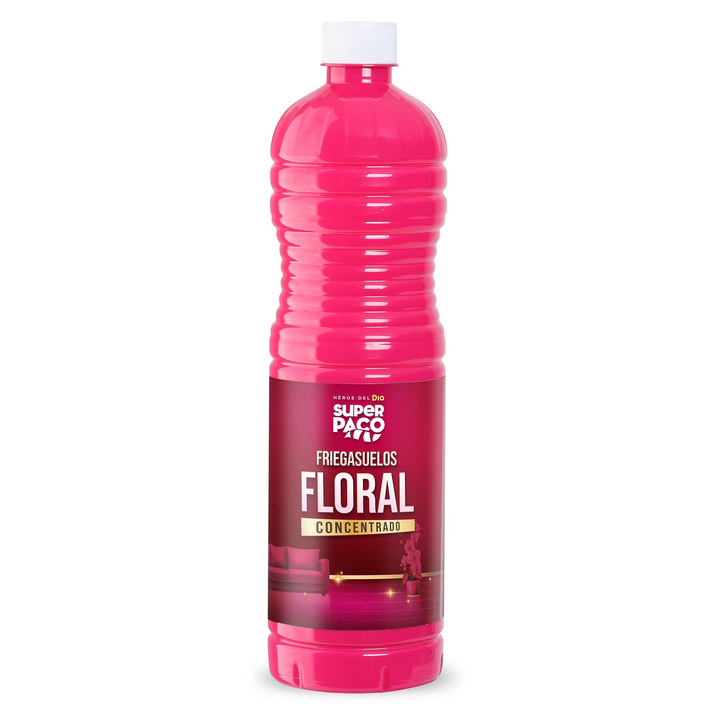 Friegasuelos concentrado floral Super Paco de Dia botella 1 l