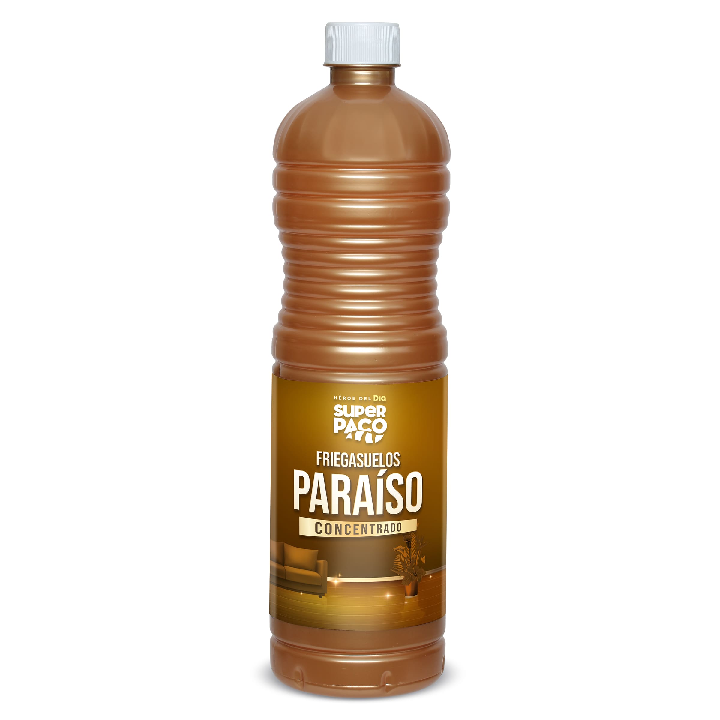 Friegasuelos concentrado paraíso Super Paco de Dia botella 1 l