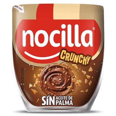 Crema de cacao crunchy Nocilla bote 180 g-0 Crema de cacao crunchy Nocilla bote 180 g-0