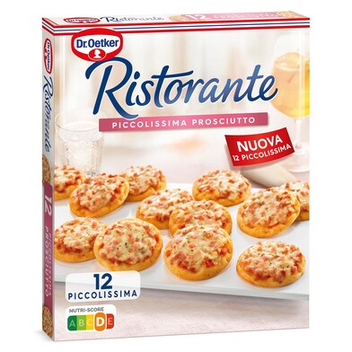 Mini pizzas de jamón y queso Dr. Oetker Ristorante 288 g-0 Mini pizzas de jamón y queso Dr. Oetker Ristorante 288 g-0