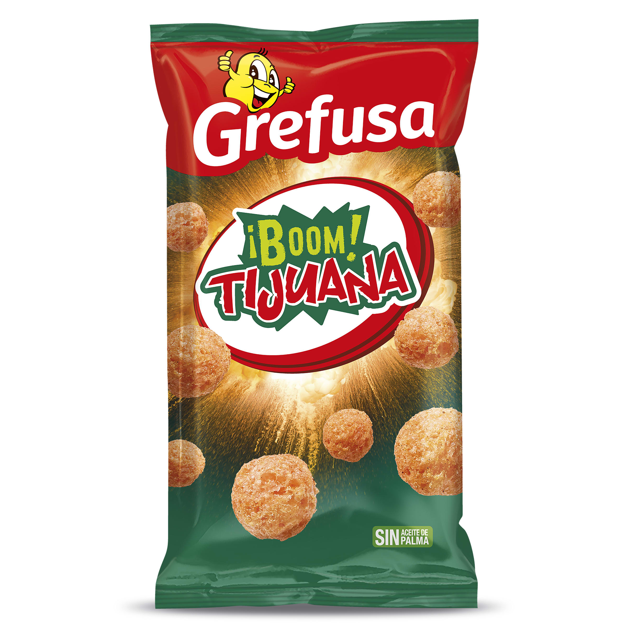 Snack de maíz boom tijuana Grefusa bolsa 85 g